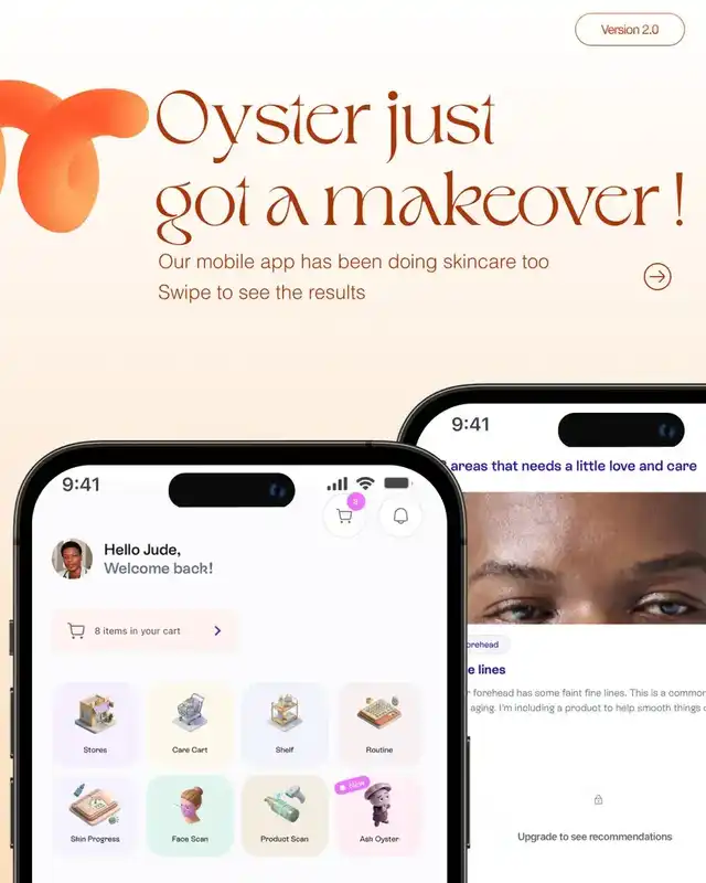 Oyster 2.0 app makeover